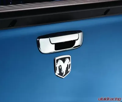AVS Tailgate Handle Cover 2pc Chrome Dodge RAM 1500 2002-2008 - 686556