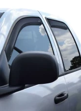 AVS Ventvisor In-Channel Front & Rear Window Deflectors 4pc Smoke Dodge RAM 1500 Mega Cab 2006-2008                                     - 194845 - Image 5