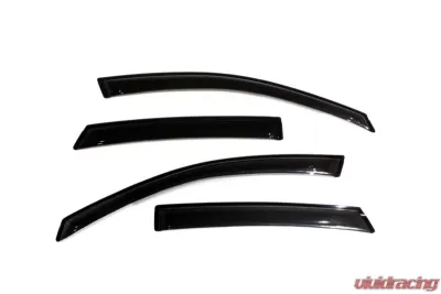 AVS Ventvisor Outside Mount Window Deflectors 4pc Smoke Ford Focus 2008-2011 - 94968