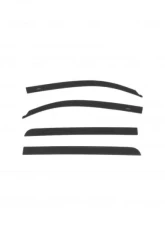 AVS Ventvisors 4pc Midnight Black Metallic Toyota Tundra Crewmax Low Profile Color Match 2016-2018                                     - 894012-218-B - Image 2