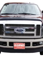 AVS Hoodflector Low Profile Hood Shield Smoke Ford F-250 2008-2010                                     - 21004 - Image 4