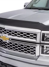 AVS Aeroskin II Textured Low Profile Hood Shield Black GMC Sierra 2500 (Excl. Induct Hood) 2015-2018                                     - 436085 - Image 4
