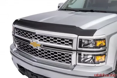 AVS Aeroskin II Textured Low Profile Hood Shield Black GMC Sierra 2500 (Excl. Induct Hood) 2015-2018 - 436085