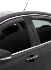 AVS Ventvisor In-Channel Front & Rear Window Deflectors 4pc - Smoke Ford Fusion 2013-2018                                     - 194714 - Image 3