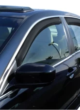 AVS Ventvisor In-Channel Front & Rear Window Deflectors 4pc Smoke Honda Accord 2003-2007                                     - 194943 - Image 4