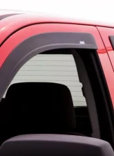 AVS Ventvisor & Aeroskin Deflector Combo Kit Matte Black Chevrolet Silverado 2500 Crew Cab 2015-2018                                     - 56033087 - Image 8