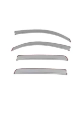 AVS Ventvisors 4pc Silver Sky Metallic Toyota Tacoma Access Cab Low Profile Color Match 2016-2018                                     - 994036-1D6 - Image 3