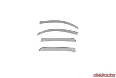 AVS Ventvisors 4pc Silver Sky Metallic Toyota Tacoma Access Cab Low Profile Color Match 2016-2018 - 994036-1D6