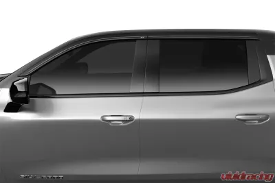 Auto Ventshade AVS Ventvisor Deflector; Smoke; Low Profile; Outside Mount; 4 pc. - 894110