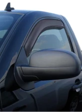 AVS Ventvisor In-Channel Window Deflectors 2pc Smoke Chevrolet Silverado 1500 Standard Cab 2007-2013                                     - 192326 - Image 3