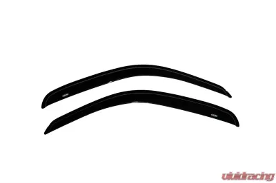 AVS Ventvisor Outside Mount Window Deflectors 2pc Smoke Toyota Tacoma Standard Cab 1995-2004 - 92925