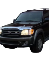 AVS High Profile Hood Shield Chrome Toyota Sequoia 2001-2004                                     - 680429 - Image 4