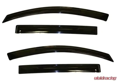 AVS Ventvisor Outside Mount Window Deflectors 4pc Smoke Kia Sportage 2011-2016 - 94652
