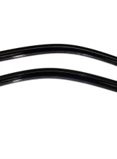 AVS Ventvisor Outside Mount Window Deflectors 2pc Smoke Dodge RAM 1500 Standard Cab 2009-2018                                     - 92002 - Image 3