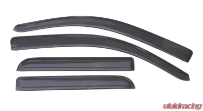 AVS Ventvisor Low Profile Deflectors 4pc - Smoke Chevrolet Silverado 1500 Ext. Cab 2014-2018 - 894040