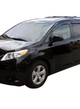 AVS Ventvisor Outside Mount Window Deflectors 4pc Smoke Toyota Sienna 2011-2018                                     - 94365 - Image 3