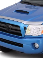 AVS Aeroskin Low Profile Hood Shield Chrome Toyota Tacoma 2012-2015                                     - 622065 - Image 3