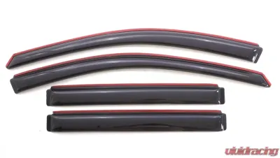 AVS Ventvisor In-Channel Front & Rear Window Deflectors 4pc Smoke Buick Enclave 2008-2017 - 194657