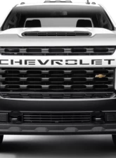 AVS Aeroskin Low Profile Hood Shield Chrome Chevrolet Silverado 2500 2020                                     - 622187 - Image 11