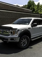 AVS Aeroskin II Textured Low Profile Hood Shield Black Ford F-150 2015-2018                                     - 436096 - Image 7