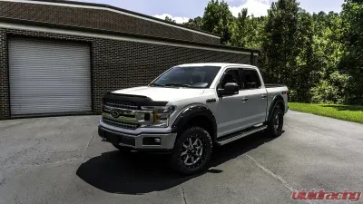 AVS Aeroskin II Textured Low Profile Hood Shield Black Ford F-150 2015-2018 - 436096