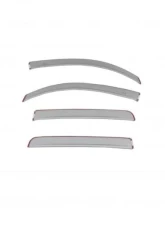 AVS Ventvisors 4pc Silver Sky Metallic Toyota Tacoma Access Cab Low Profile Color Match 2016-2018                                     - 994036-1D6 - Image 2