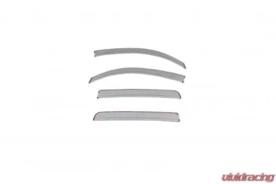 AVS Ventvisors 4pc Silver Sky Metallic Toyota Tacoma Access Cab Low Profile Color Match 2016-2018 - 994036-1D6
