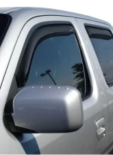 AVS Ventvisor In-Channel Front & Rear Window Deflectors 4pc Smoke Honda Ridgeline 2006-2014                                     - 194832 - Image 5
