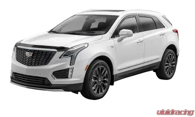AVS Aeroskin Low Profile Acrylic Hood Shield Smoke Cadillac XT5 2017-2021 - 322133