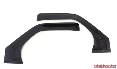 AVS Aerovisor Front Outside Mount Window Deflector 2pc Smoke Nissan Frontier 1998-2004 - 95008