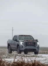 AVS Aeroskin Low Profile Hood Shield w/ Lights Black GMC Sierra 1500 2019                                     - 753167 - Image 7