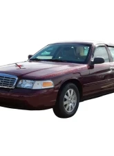 AVS Ventvisor Outside Mount Window Deflectors 4pc Smoke Ford Crown Victoria (Short Rears) 1998-2011                                     - 94228 - Image 5