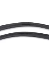 AVS Ventvisor Outside Mount Window Deflectors 2pc Smoke Honda Accord Coupe 2013-2017                                     - 92532 - Image 2