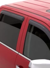 AVS 4pc Smoke Ventvisor Outside Mount Window Deflectors Chevrolet Silverado 2500 Crew Cab 2015-2018                                     - 94536 - Image 5