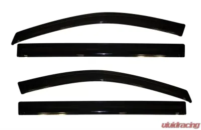 AVS Ventvisor Outside Mount Window Deflectors 4pc Smoke Chrysler Town & Country 2008-2016 - 94251