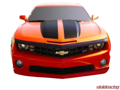 AVS Aeroskin Low Profile Acrylic Hood Shield Smoke Chevrolet Camaro (Grille Fascia Mount) 2010-2015 - 322017