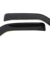 AVS Aerovisor Front Outside Mount Window Deflector 2pc Smoke Nissan Frontier 1998-2004                                     - 95008 - Image 8