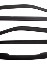 AVS Ventvisor & Aeroskin Deflector Combo Kit Matte Black Ford F-350 Super Duty Supercrew 2011-2016                                     - 56017022 - Image 9