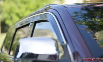 AVS Smoke with Chrome Trim Ventvisor Low Profile Window Deflectors 4pcs Honda Accord 2018-2022 - 794020