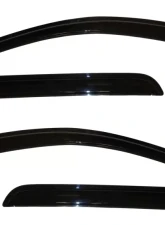 AVS Ventvisor Outside Mount Window Deflectors 4pc Smoke Mitsubishi Outlander Sport 2011-2013                                     - 94191 - Image 5