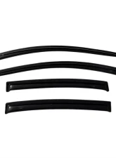 AVS Ventvisor Outside Mount Window Deflectors 4pc Smoke Chevrolet Malibu 2008-2012                                     - 94068 - Image 2