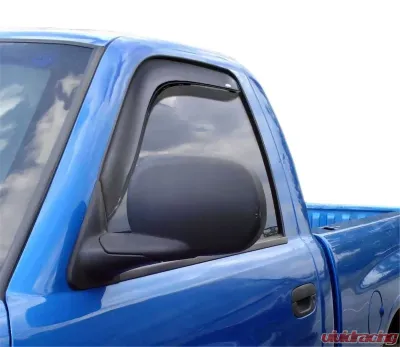 AVS Ventvisor In-Channel Window Deflectors 2pc Smoke Dodge RAM 1500 (Excl. Towing Mirror) 1994-2001 - 192352