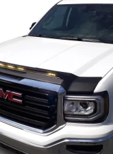AVS Aeroskin Low Profile Hood Shield w/ Lights Black GMC Sierra 1500 2014-2018                                     - 753075 - Image 3