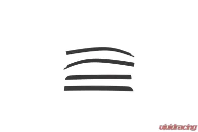 AVS Ventvisors 4pc Midnight Black Metallic Toyota Tundra Crewmax Low Profile Color Match 2016-2018 - 894012-218-B