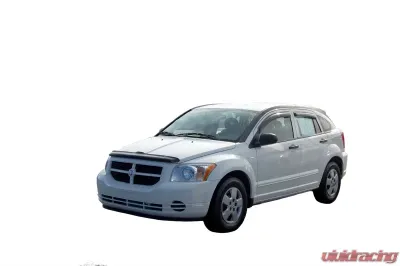 AVS Bugflector II Hood Shield Smoke Dodge Caliber High Profile 2007-2012 - 24156