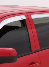 AVS Ventvisor Outside Mount Front & Rear Window Deflectors 4pc Chrome Dodge Journey 2008-2018                                     - 684072 - Image 3