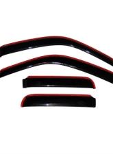 AVS Ventvisor In-Channel Front & Rear Window Deflectors 4pc Smoke Jeep Liberty 2002-2007                                     - 194428 - Image 4