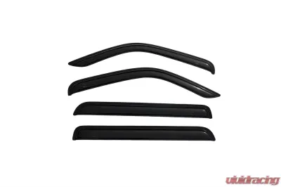 AVS Ventvisor Outside Mount Window Deflectors 4pc Smoke Dodge Nitro 2007-2011 - 94307