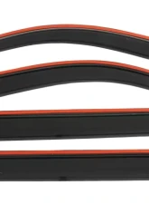 AVS Ventvisor In-Channel Front & Rear Window Deflectors 4pc Smoke Ford F-150 Supercrew 2009-2014                                     - 194155 - Image 2