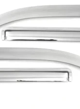 AVS Ventvisor Deflector Chrome Outside Mount 4 pc. Chevrolet Equinox 2018-2020                                     - 684634 - Image 5
